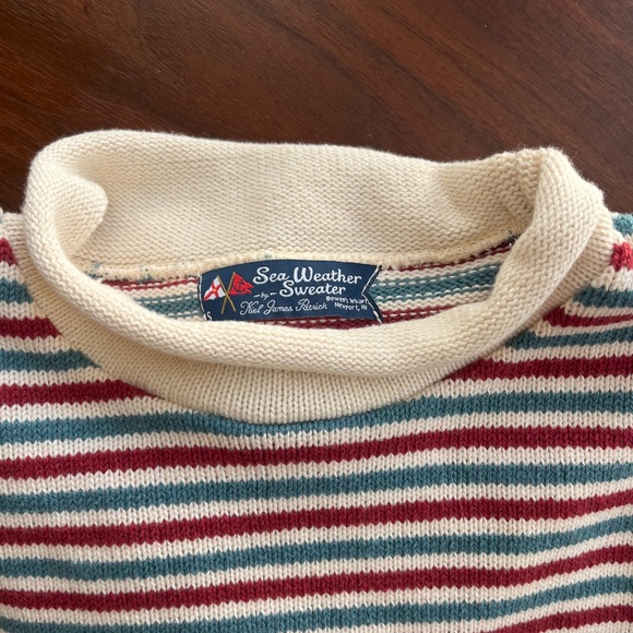 Cozy Striped Rollneck Sweater - Picture 4 of 4
